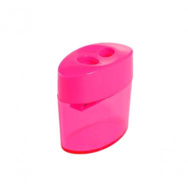 Imagem de Apontador Oval Duplo Rosa