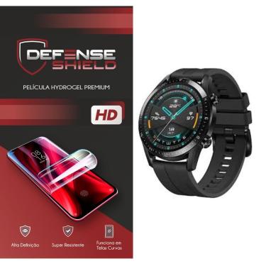 Imagem de 3 Peliculas Hydrogel Premium Para Huawei Watch Gt2 46mm Defense Shield