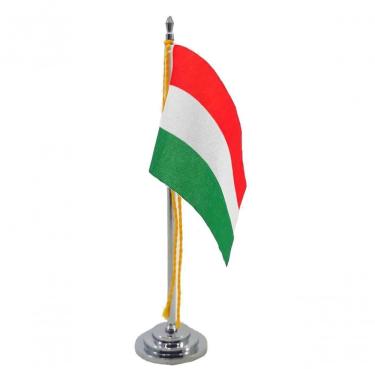 Imagem de Mini Bandeira Mesa Da Hungria 15 Cm Poliéster