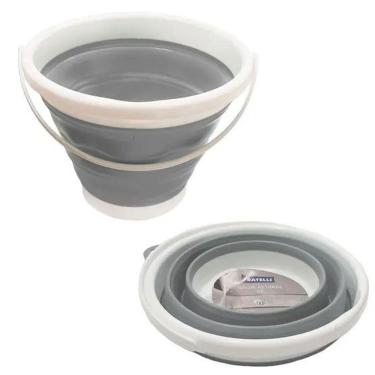 Imagem de Balde Retrátil 10l - Fratelli Cinza