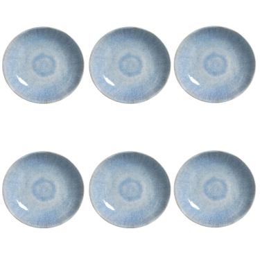 Imagem de Conjunto De Pratos Fundos 06 Peças Bio Wave Porto Brasil