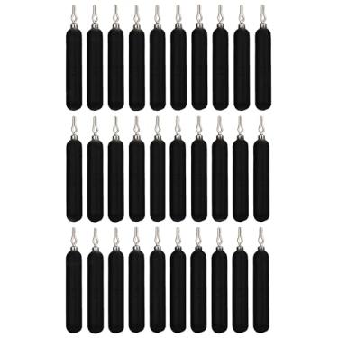 Imagem de Reaction Tackle - Chumbadas De Chumbo Para Drop Shot, 30 Peças, Variedade Preta