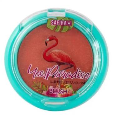 Imagem de Blush Compacto Em Pó Yesparadise Safira Nº 2 Coleção