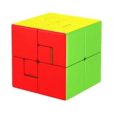 Imagem de Cubo Mágico Infantil 3x3, 2x2 e 4x4 Moyu Meilong - Quebra-Cabeça de Ve