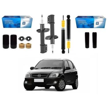 Imagem de Kit amortecedor dianteiro traseiro original chevrolet celta 1.0 1.4 20