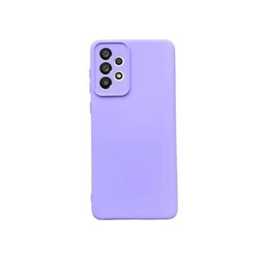 Imagem de Capa Case Aveludada Samsung A01 ao a14, A10S, LILAS