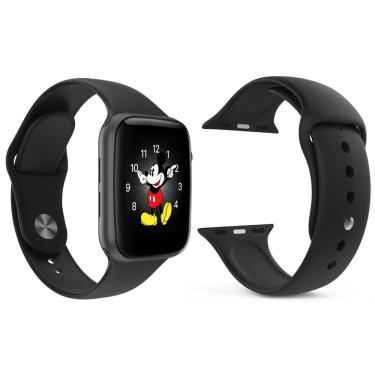 Imagem de Kit 1 Relógio Smartwatch Ld5 Preto + 1 Pulseira Preto
