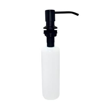 Imagem de Dispenser De Detergente Embutido Flux Preto 350ml
