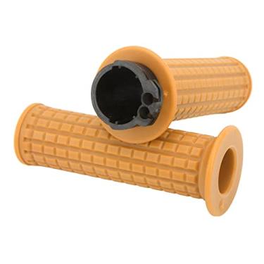 Imagem de Punhos de controle do acelerador 25 mm/28 mm Punhos giratórios universais para guidão CBR600RR CBR1000RR R1 R6 Ninja ZX6R ZX10R ZX14R Chopper (amarelo)