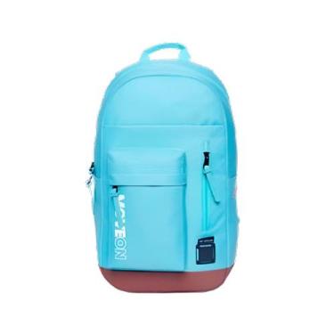 Imagem de Mochila Unissex Juvenil Cores Escolar Viagem Cor:verde Claro F102 - GX