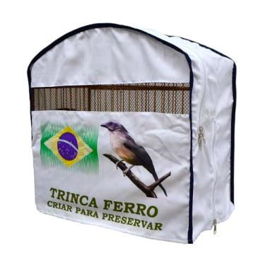 Imagem de Capa de Tecido para Gaiola de Trinca Ferro - Luxo