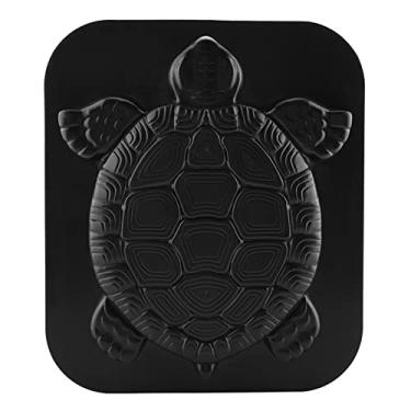 Imagem de Zerodis Fabricante Geométrica de Caminho Geométrico do Molde de Pavimentação para Gramado de Jardim, Molde de Pedra de Concreto Reutilizável para Uso de Paisagismo de Villas, Abs Preto 17,52 X 15,16