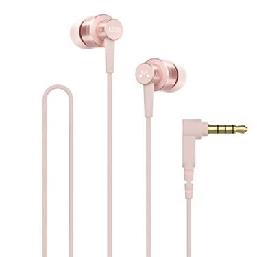 Imagem de SoundMAGIC ES30 Fones de ouvido com fio, sem microfone, isolamento de ruído, fones de ouvido de alta fidelidade, ajuste confortável, rosa