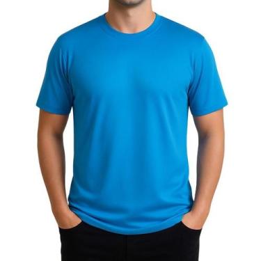 Imagem de Camiseta Basica Malha PV Gola Redonda Casual Trabalho - Fardas Uniform