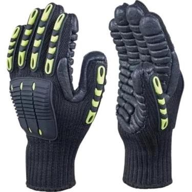 Imagem de Luva Proteção Reforçada Antivibração Impacto Nysos EPI DeltaPlus CA 41