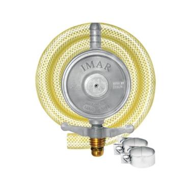 Imagem de Registro Regulador de gás IMAR 1kg/h com mangueira de 0,80m 0728/02
