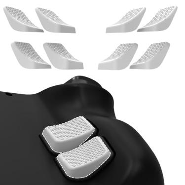 Imagem de PlayVital Cool Gray Back Button Enhancement Set for Steam Deck LCD, Grip Improvement Button Protection Kit for Steam Deck OLED - 2 Different Thickness