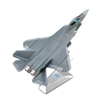Imagem de Kokiya J35 coleção aeronaves crianças brinquedo desktop decoração avião de brinquedo para o quarto armário tv sala estar bar café, 17.5x11.5x11cm
