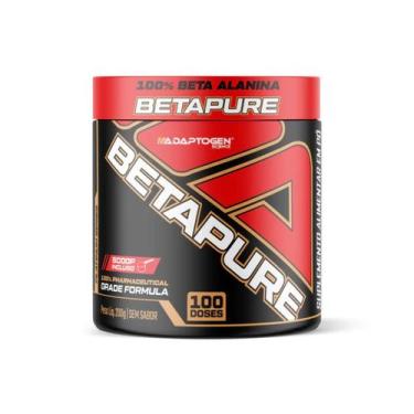 Imagem de Betapure Adaptogen 100% Beta Alanina pote 200g, Neutro