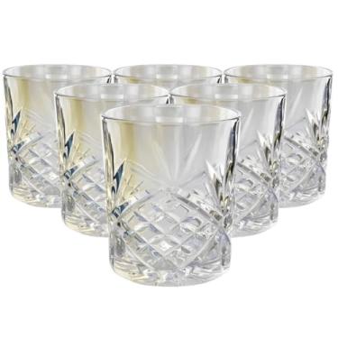 Imagem de Jogo com 6 Copos de Vidro Rainbow Whisky Dublin 320ml