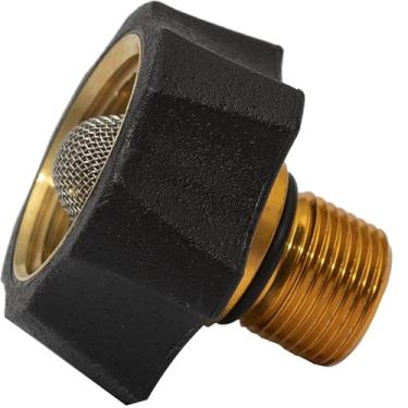 Imagem de 1 peça 7112362 mangueira de jardim para adaptador de lavadora de pressão 3/10.2 cm fêmea para 3/20.3 cm macho peças de encaixe de entrada de água compatíveis com Simpson Cleaning para várias bombas de