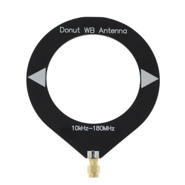 Imagem de Create idea Antena mini circular 10kHz-180MHz Donut antena de banda larga para rádio Walkie-Talkie SDR