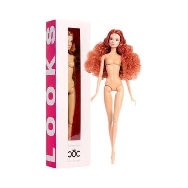 Imagem de Boneca Bjd De Cabelo Loiro, 12 Polegadas, Roupa Diária, Vestido De Fes