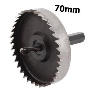Imagem de Serra copo metal hss 70mm furar ferro aço alumínio - MultiTools