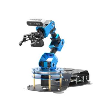 Imagem de ArmPi Ultra Robotic Arm with ROS2 ChatGPT Large AI Models Embodied Intelligence, Hiwonder 6DOF Programming Robot Arm ROS Education AI Vision Voice Scene Understanding, Advanced Kit & RaspberryPi5 8GB