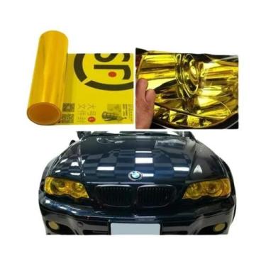 Imagem de 30X60CM Filme Autoadesivo À Prova D'água Para Faróis De Carro, Adesivo