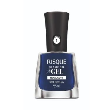 Imagem de Esmalte Risqué Diamond Gel Noite Estrelada 9,5ml
