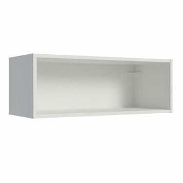 Imagem de Armário Aéreo com Nicho Aberto 60cm Branco Emilly Madesa