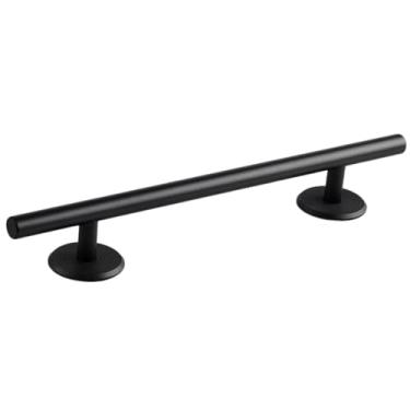 Imagem de simhoa Brinquedo de brinquedo educativo para skate, trilho redondo para prancha de dedo, educativo para parques de metal criativos, trilho para skate, Preto