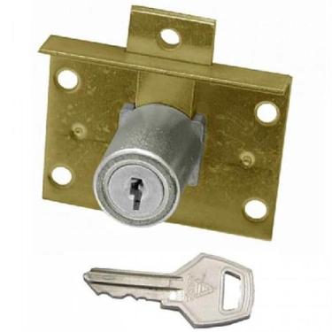 Imagem de Fecho para Móveis Entalhar Niquelado F-1100 - 020392 - ALIANÇA - Alian