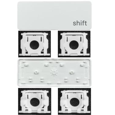 Imagem de GRMTRV Dobradiça de chave individual de substituição para teclado Magic A2438 A2439 A2449 A2450 A3118 A3203 2021-2024 ano (mudança para a direita)