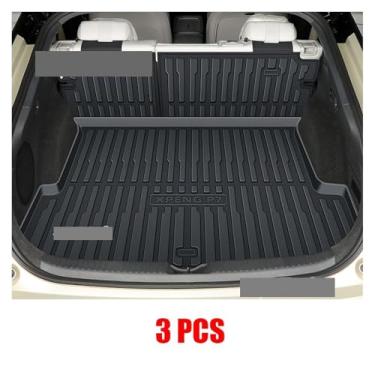 Imagem de Tapetes de carga TPE compatíveis com XPeng P7 2025 2026, revestimento de carga, tapetes de carga impermeáveis ​​personalizados, acessórios de modificação de almofada de porta-malas frontal(A)