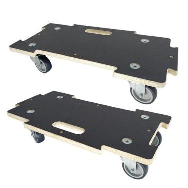 Imagem de Móveis Dolly HBFBDRCT Heavy Duty 500 kg, carga, pacote com 2