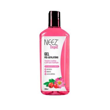 Imagem de Gel pós depilatório rosa moscheta e mentol 240g neez