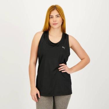 Imagem de Regata Puma Performance Feminina, Preto, M
