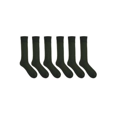 Imagem de Kit 6 Meia Coturno Quartel Masculina 38/44 - Ramote