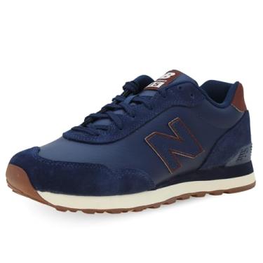 Imagem de New Balance Tênis masculino 515 V3 Classic, Cinza/azul-marinho, 38