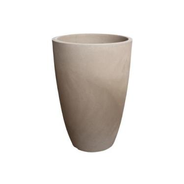 Imagem de Vaso jardim conic.38cm cor macchiato jap - JAPI