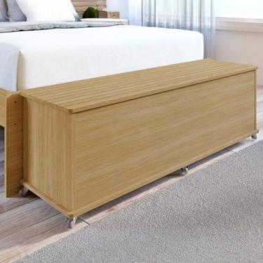 Imagem de Baú Pablo 1 Porta Hannover - Pnr Móveis, Marrom