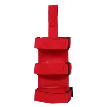 Imagem de ULTECHNOVO Cinto De Montagem De Extintor De Incêndio De Carro Rolo De Nylon Resistente Suporte De Correia De Extintor De Incêndio Segurança Do Veículo