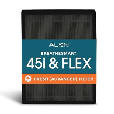 Imagem de Alen Filtro de ar de substituição 45i & Flex, fresco, B4-Fresh Carbon H13 Filtro HEPA verdadeiro para BreatheSmart 45i e purificador de ar Flex – captura poeira + odores domésticos leves e fumaça