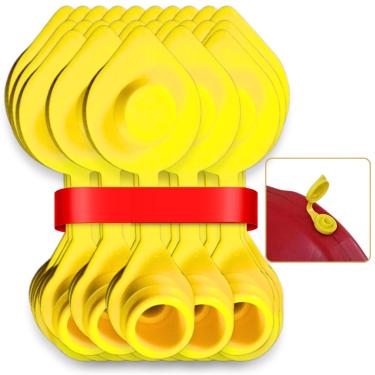 Imagem de 25 Yellow Fuel Gas Can Jug Vents/Cap Replacement Wedco Rotopax Gott Septer Anchor Blitz