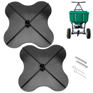 Imagem de Pacote com 2 impulsores de fertilizantes compatíveis com os espalhadores de transmissão Ri-ttenhouse Le-sco 101186 705699 091186 e o espalhador de pressão de 22,7 kg, ajuda a reduzir a oscilação e a