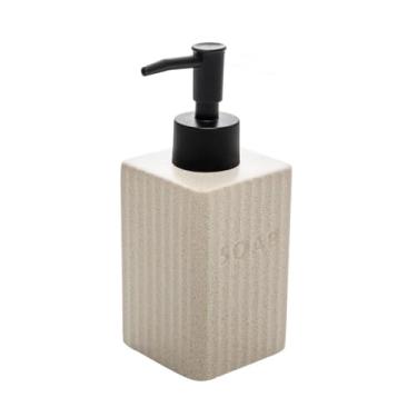 Imagem de WOLFF - Porta Sabonete Líquido Rawlux 290ml Cinza Cerâmica