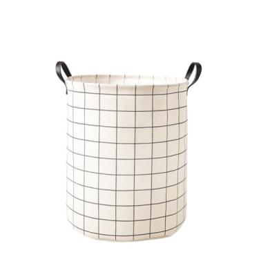 Imagem de Cesto Organizador Roupa Suja Dobrável Multiuso 40l (Branco)