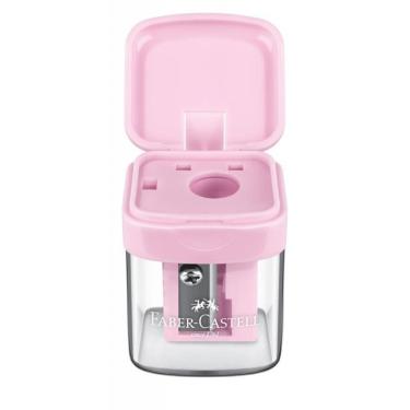 Imagem de Apontador Minibox Mix Tons Pastel c/ Depósito Faber-Castell